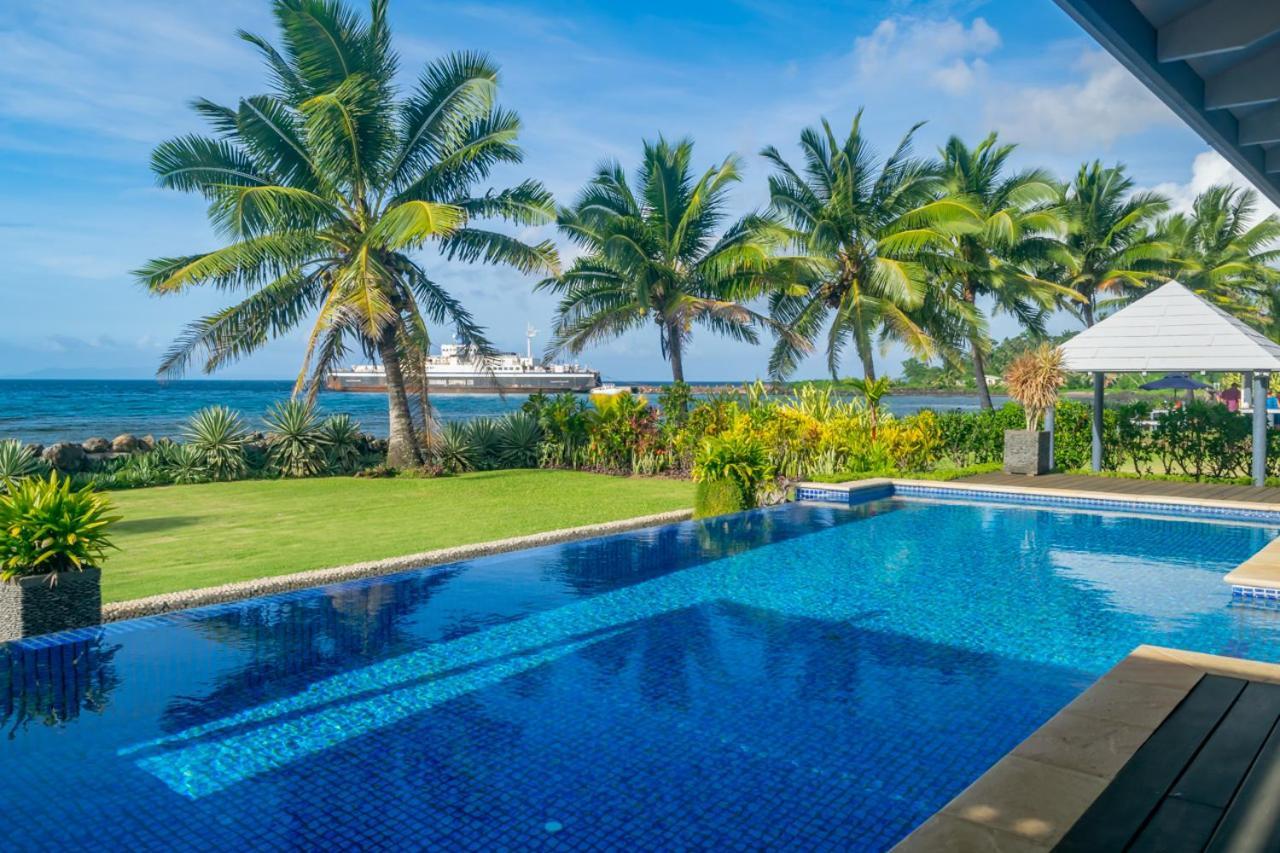 Aroha Taveuni Beachfront Bures Waiyevo Bagian luar foto