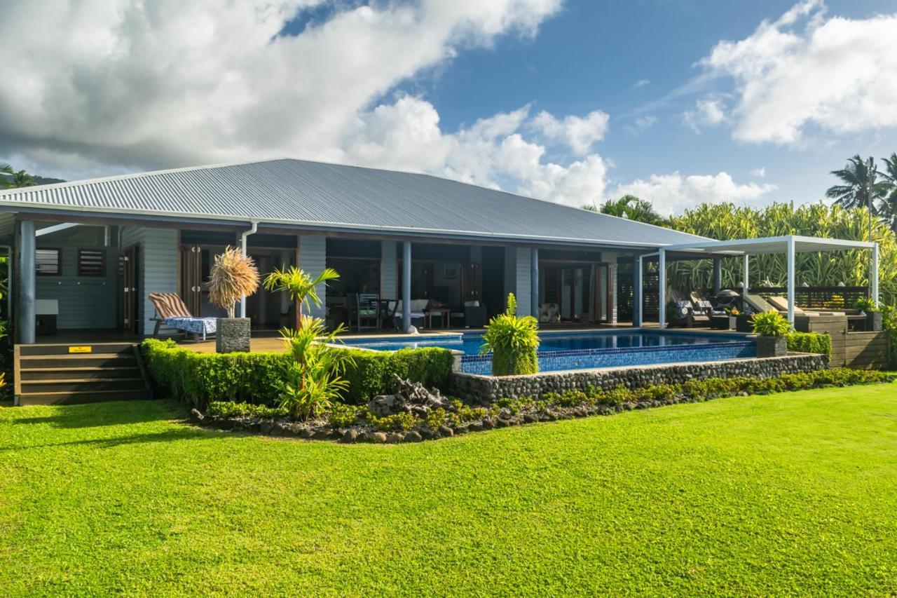 Aroha Taveuni Beachfront Bures Waiyevo Bagian luar foto