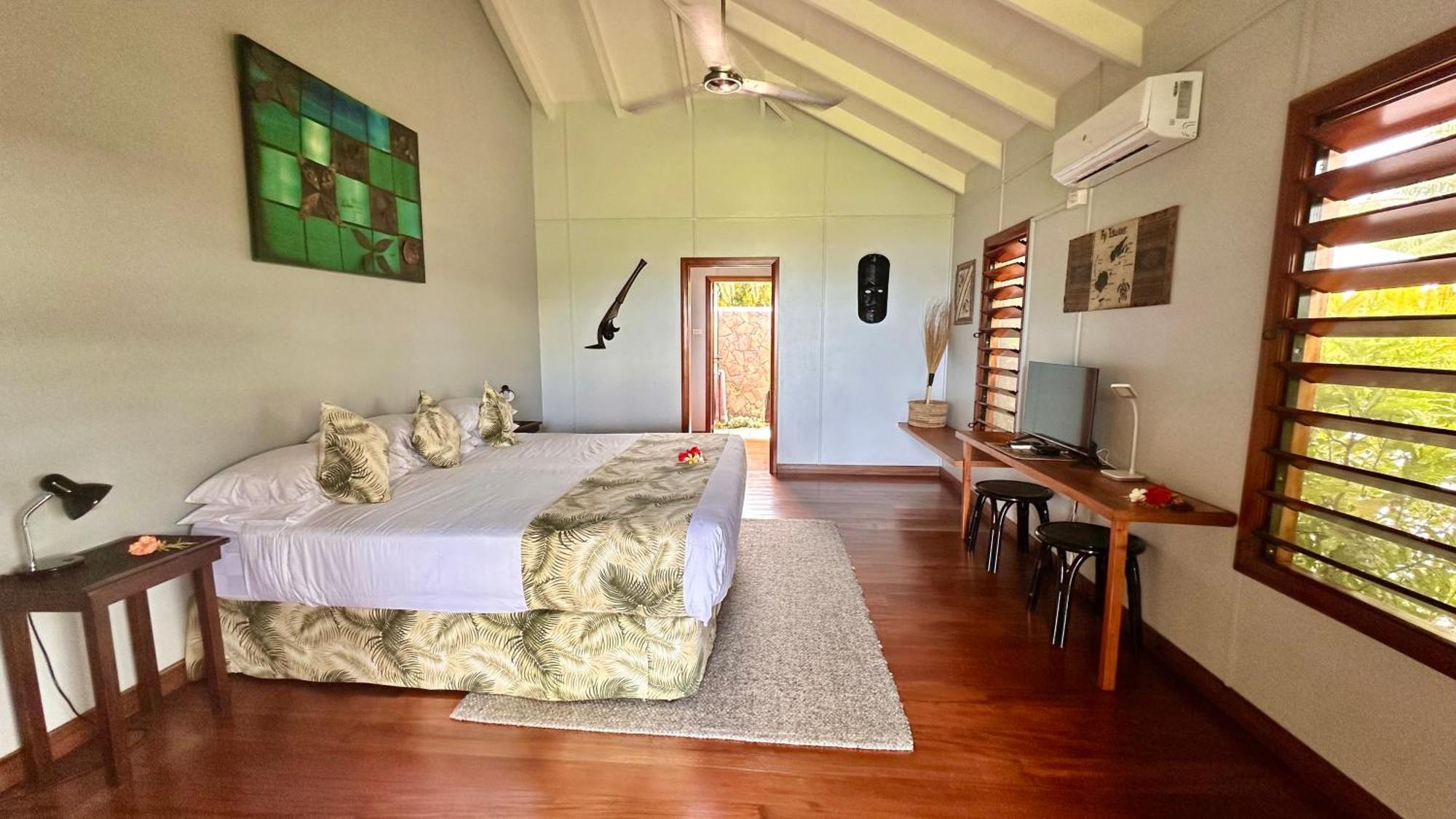 Aroha Taveuni Beachfront Bures Waiyevo Bagian luar foto