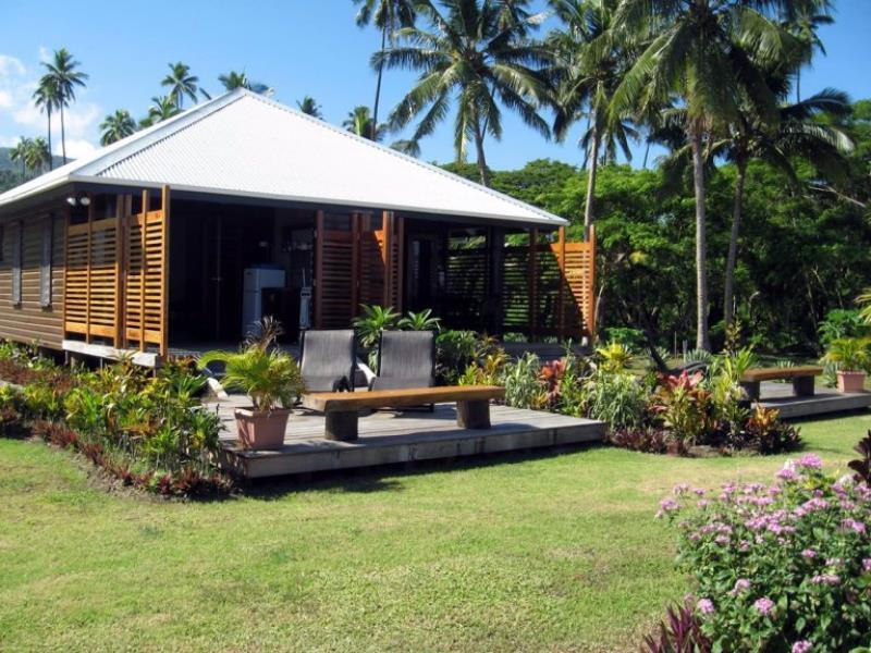 Aroha Taveuni Beachfront Bures Waiyevo Bagian luar foto